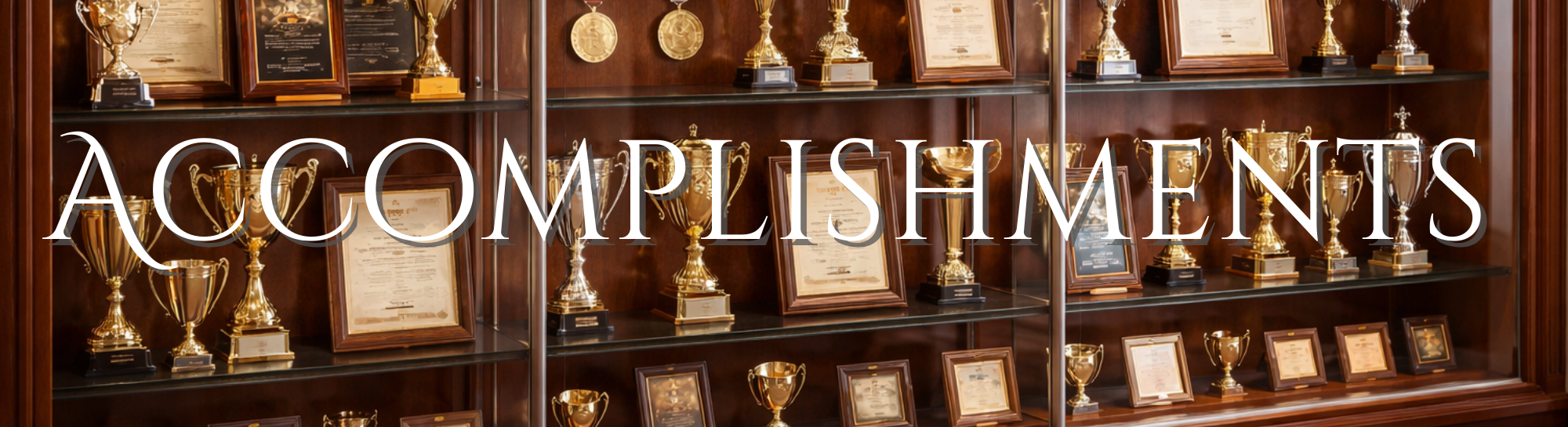 Accomplishments - Alexander Scott